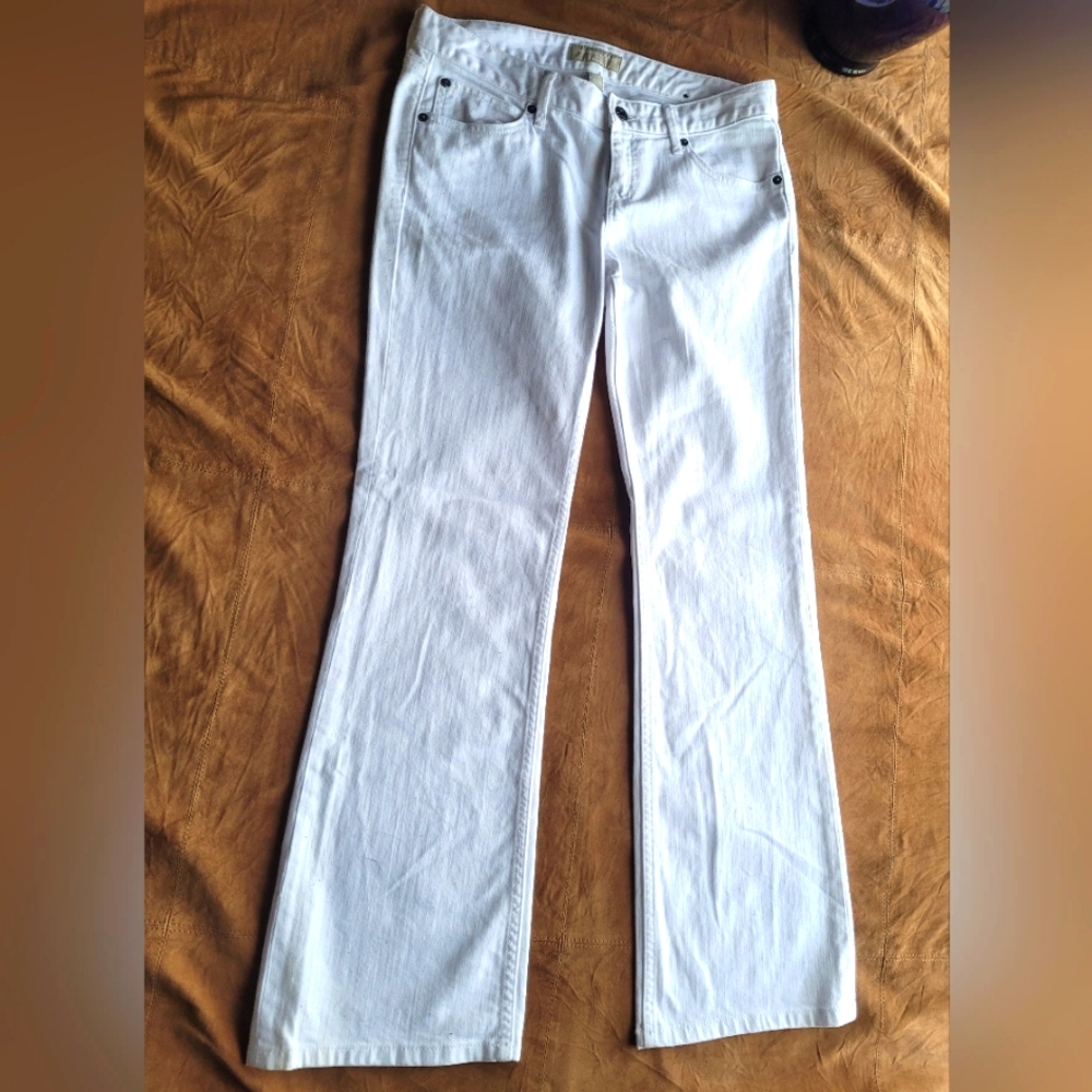 Banana Republic white denim petite, size 27/4